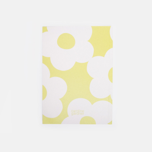 Green Flower A5 Softback Notebook|Caroline Gardner