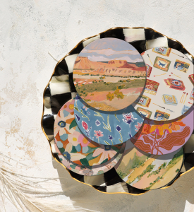 Ditzy Flowers Coaster|Seedlings