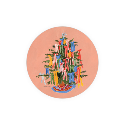 Christmas Bows Coaster|Seedlings