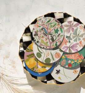 Menagerie Round Coaster|Seedlings