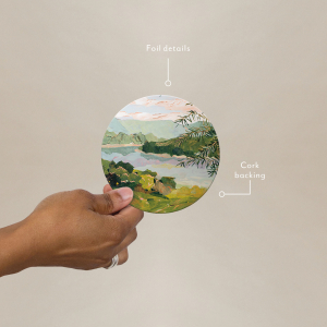 River Bank Round Coaster|Seedlings