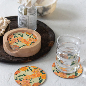 Sunset Blossoms Coaster|Seedlings