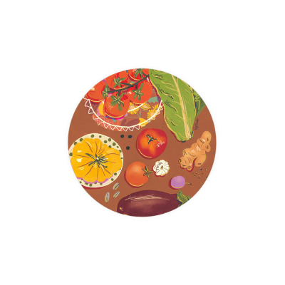 Veggies Coaster|Seedlings