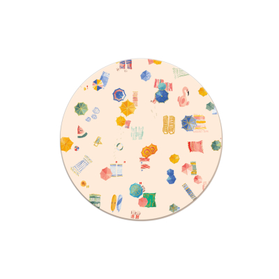 Beach Bums Round Coaster|Seedlings