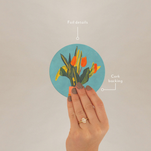 Tulips Coaster|Seedlings