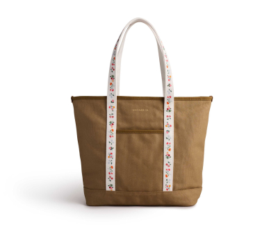 Ditsy Dahlia Canvas Carry All|Rifle Paper