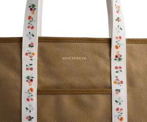 Ditsy Dahlia Canvas Carry All|Rifle Paper