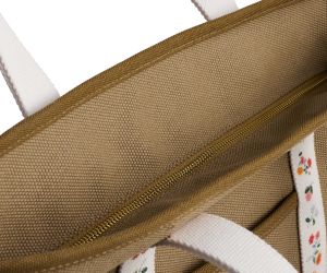 Ditsy Dahlia Canvas Carry All|Rifle Paper