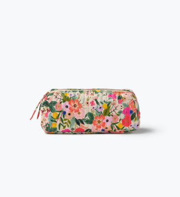 Garden Party Quilted Small Cosmetic Pouch|Rifle Paper