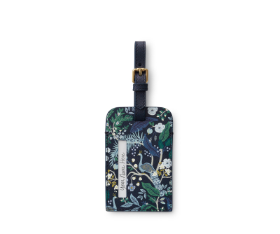 Peacock Luggage Tag|Rifle Paper