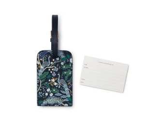 Peacock Luggage Tag|Rifle Paper