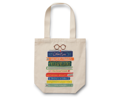 Book Club Canvas Tote Bag|Rifle Paper