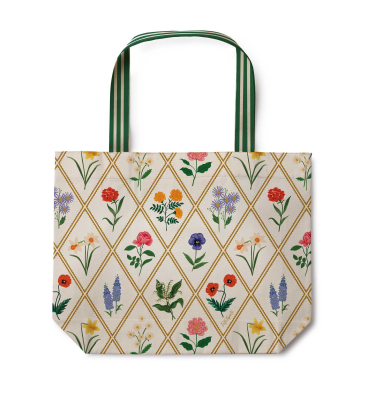 Garden Study Canvas Tote Bag|Rifle Paper