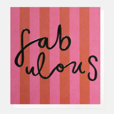 Fabulous Pink And Red Stripe|Caroline Gardner