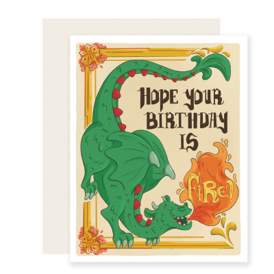 Fire Birthday Dragon
