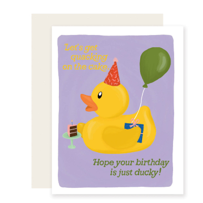 Quacking On The Cake