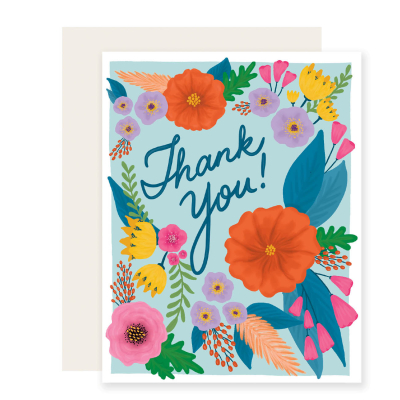 Bright Floral Thanks