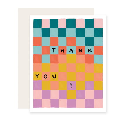 Checkerboard Thanks