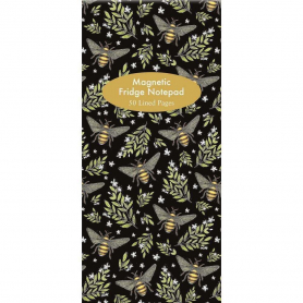 MAGNETIC NOTEPAD Bee Pattern