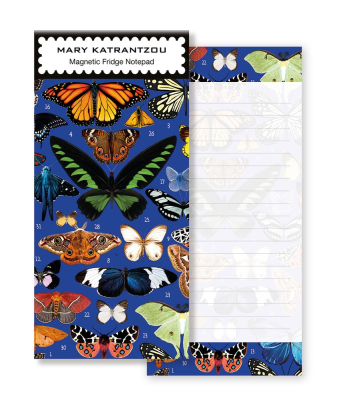 MAGNETIC NOTEPAD Butterflies