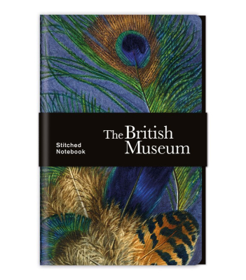 NOTEBOOK Stitched Feathers