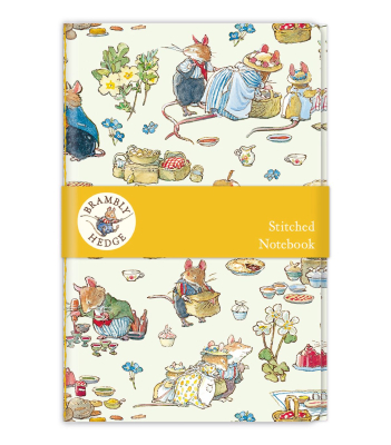 NOTEBOOK Stitched Spring Picnic