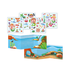 Mermaid Reusable Sticker Tote|Peaceable Kingdom