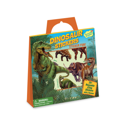 Dinosaur Reusable Sticker Tote|Peaceable Kingdom