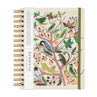 Menagerie 17 Month Weekly Planner|Seedlings