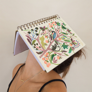 Menagerie 17 Month Weekly Planner|Seedlings