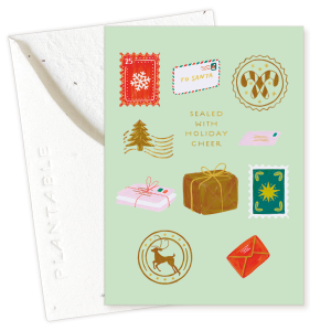 Holiday Cheer Holiday Mini Card|Seedlings