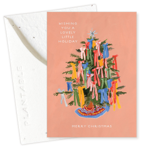 Christmas Bows Holiday Mini Card|Seedlings
