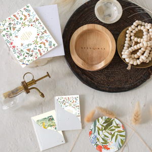 Butterfly Garden Baby Mini Card|Seedlings