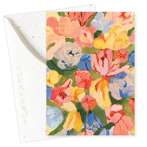 Angel Birthday Sprouts Mini Card|Seedlings