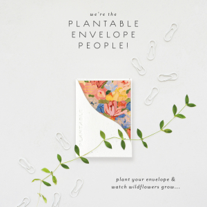 Angel Birthday Sprouts Mini Card|Seedlings