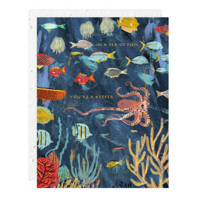 You're a Keeper Sprouts Mini Card|Seedlings