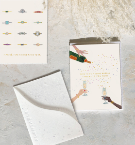 Pop Some Bubbly Sprouts Mini Card|Seedlings