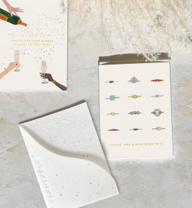 Fiance Sprouts Mini Card|Seedlings