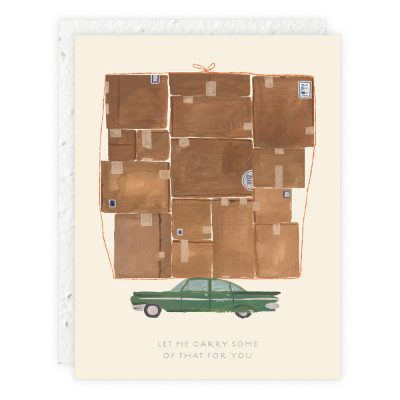 Let Me Carry Some of That Sprouts Mini Card|Seedlings