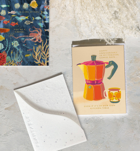 Espresso Sprouts Mini Card|Seedlings