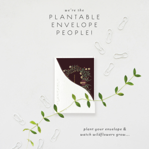 Christmas Wreath Holiday Mini Card|Seedlings