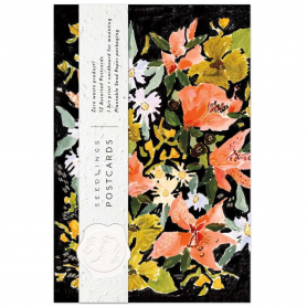 Vintage Floral Postcard Set|Seedlings