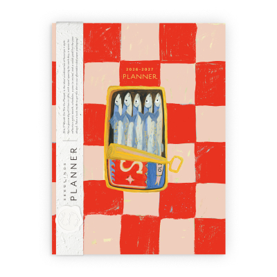 Sardines 17 Month On The Go Planner|Seedlings