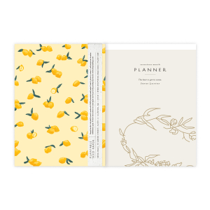 Lemons 17 Month On The Go Planner|Seedlings