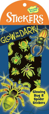 Bugs And Spiders Glow In The Dark Stickers|Peaceable Kingdom
