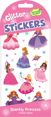 Sparkly Princess Glittter Stickers|Peaceable Kingdom