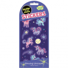 Unicorns Glow In The Dark Stickers|Peaceable Kingdom