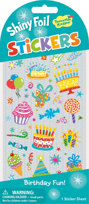 Birthday Fun Puffy Stickers|Peaceable Kingdom