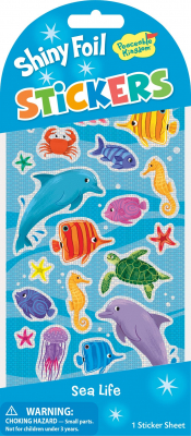 Sea Life Puffy Stickers|Peaceable Kingdom