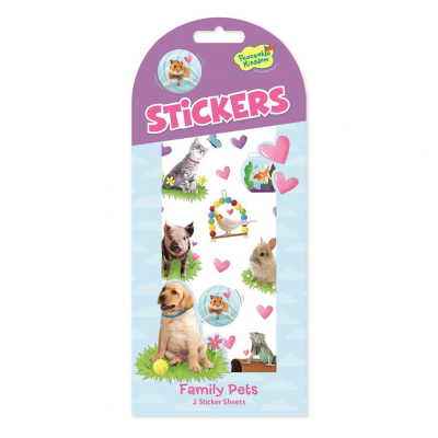 Family Pets Regular Stickers|Peaceable Kingdom